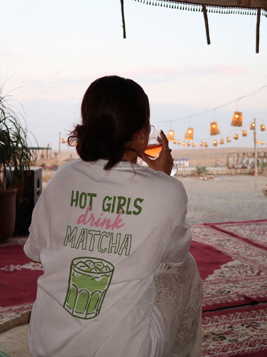 Hot Girls Drink Matcha